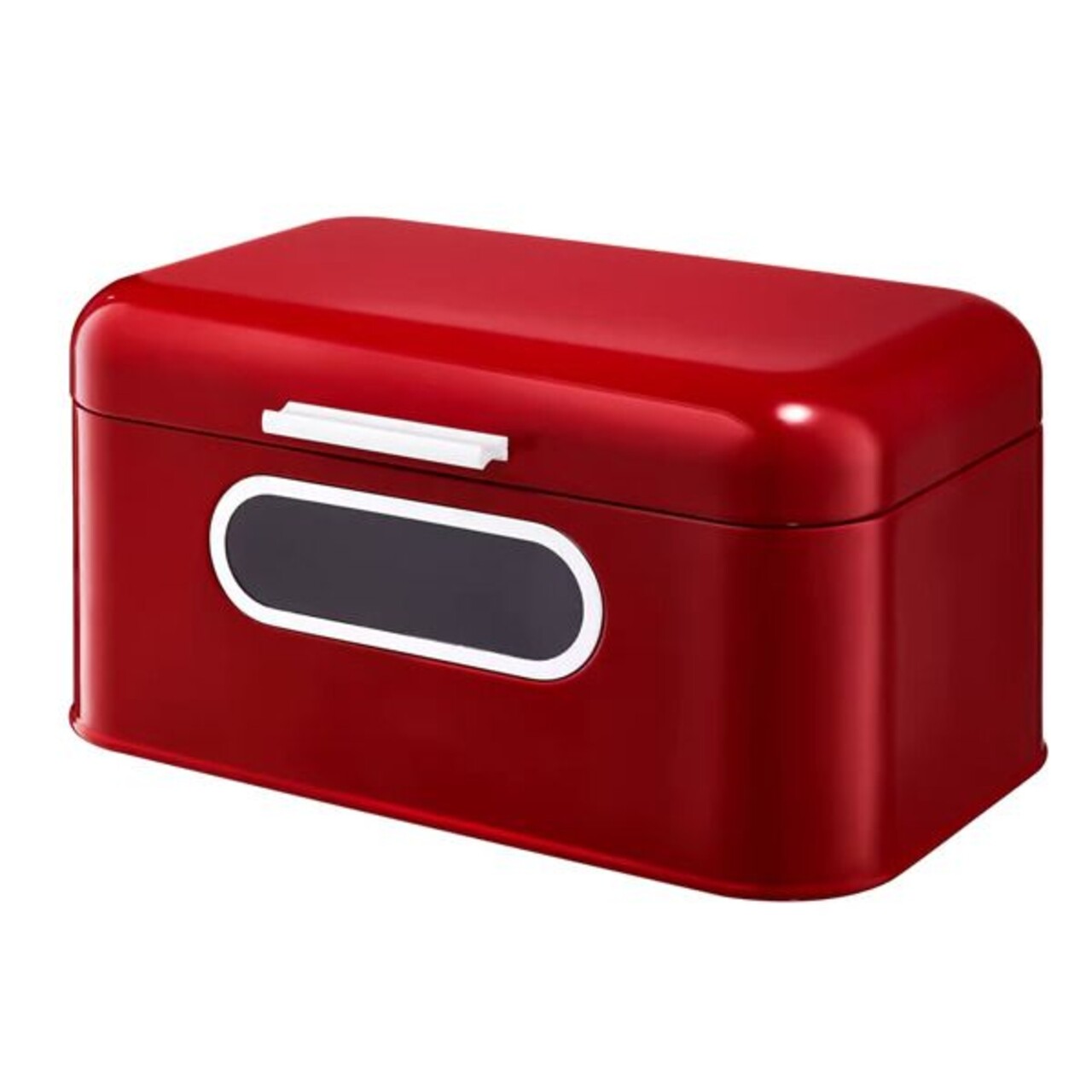 Cutie de paine Nordic, Ambition, 30x18.5x15.5 cm, inox, rosu - imagine 4